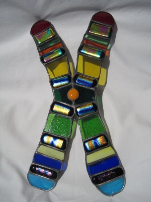 Tribal Stained Glass Chromosome